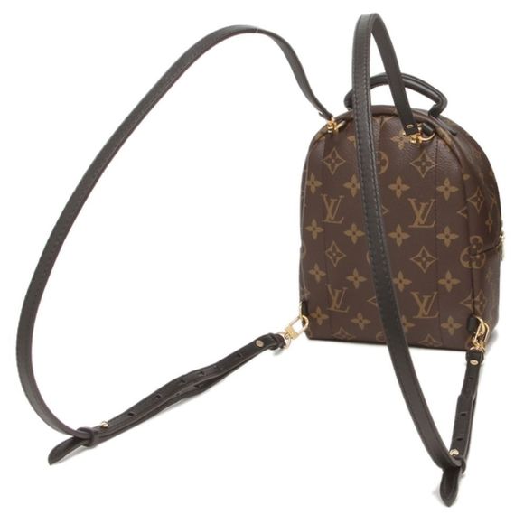 Louis Vuitton Backpack Monogram Brown Black - Picture 6 of 8